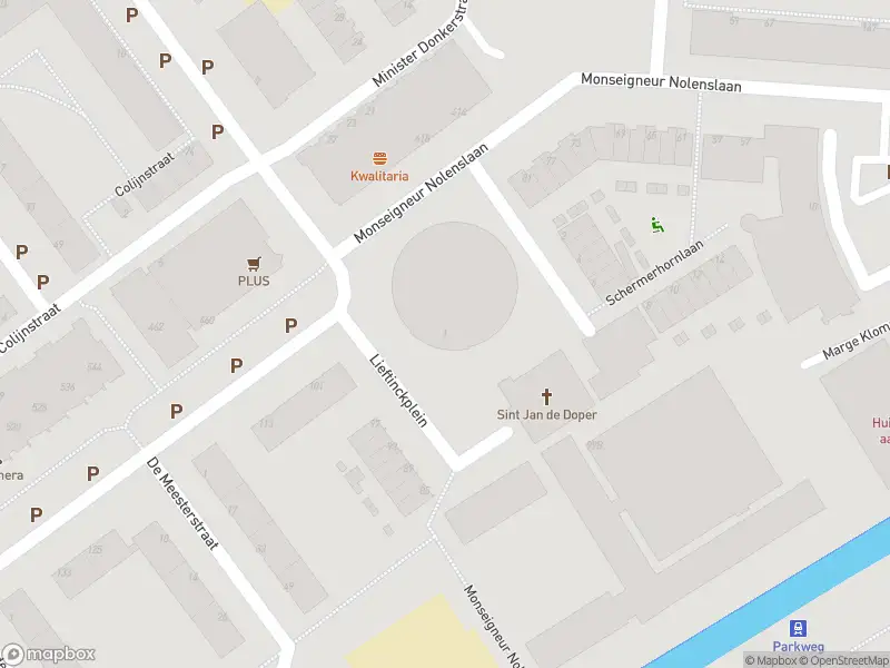 Brandweer met gepaste spoed naar de Lieftinckplein in Schiedam vanwege een liftopsluiting