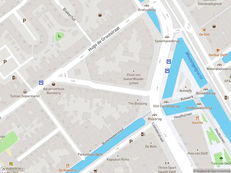 Brandweer met gepaste spoed naar de Havenstraat in Delft