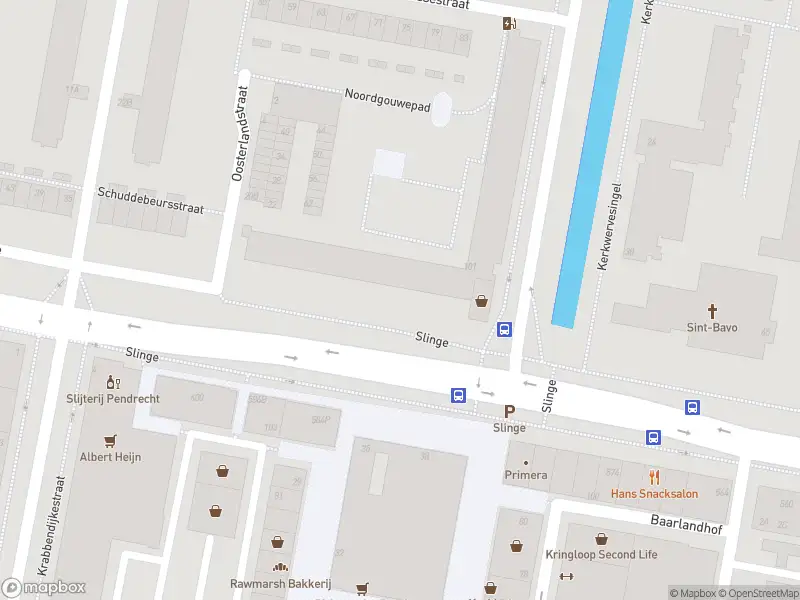 Ambulance met grote spoed naar de Slinge in Rotterdam