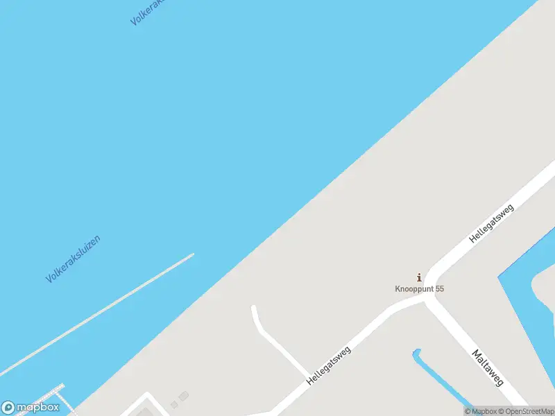 Brandweer met grote spoed naar de Hellegatsweg in Willemstad