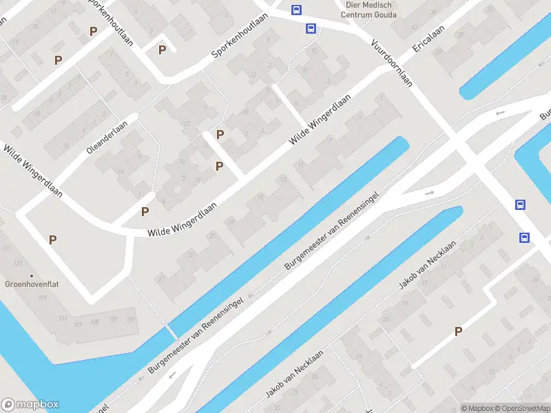 Ambulance met gepaste spoed naar de Burgemeester van Reenensingel in Gouda