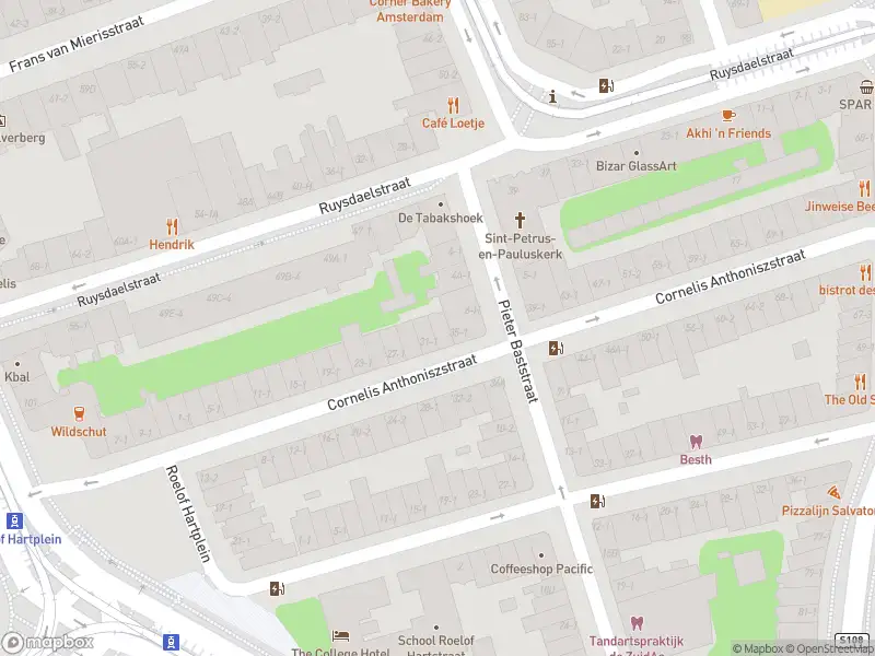 Brandweer met gepaste spoed naar de Cornelis Anthoniszstraat in Amsterdam vanwege dier(en) in nood