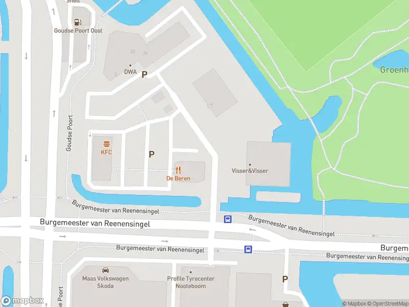 Brandweer naar de Harderwijkweg in Gouda
