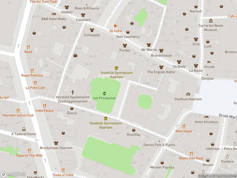 Ambulance met grote spoed naar de Prinsenhof in Haarlem