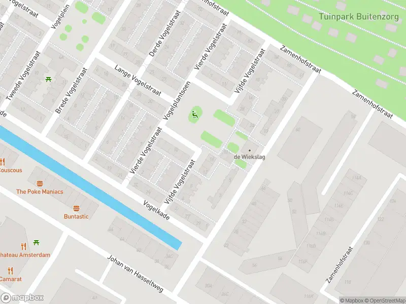 Ambulance met grote spoed naar de Vijfde Vogelstraat in Amsterdam