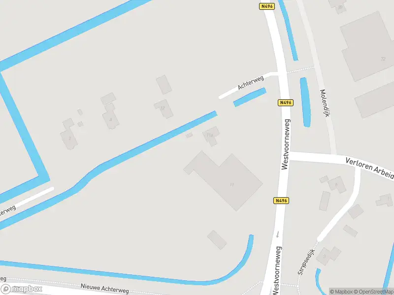 Ambulance met grote spoed naar de Achterweg in Rockanje