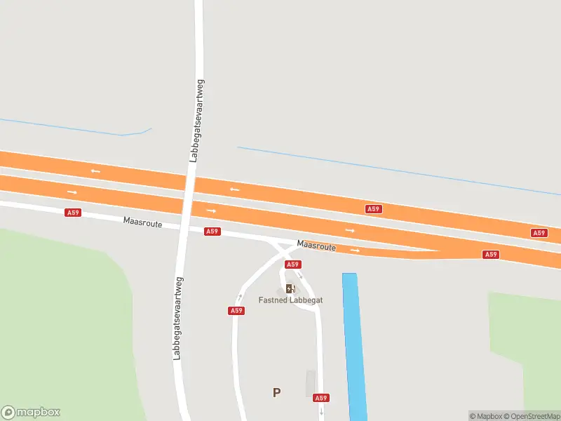Politie met grote spoed naar de Maasroute in Sprang-Capelle