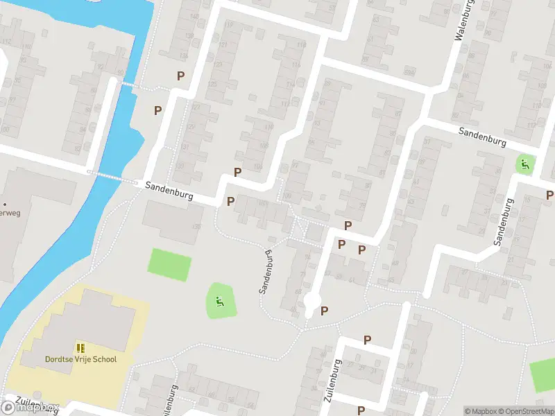 Ambulance met gepaste spoed naar de Sandenburg in Dordrecht