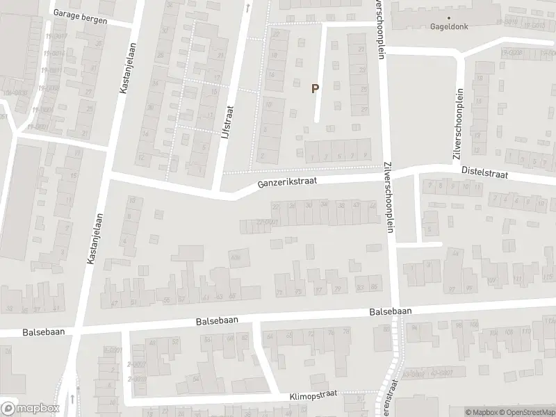Brandweer met gepaste spoed naar de Ganzerikstraat in Bergen op Zoom vanwege een buitenbrand