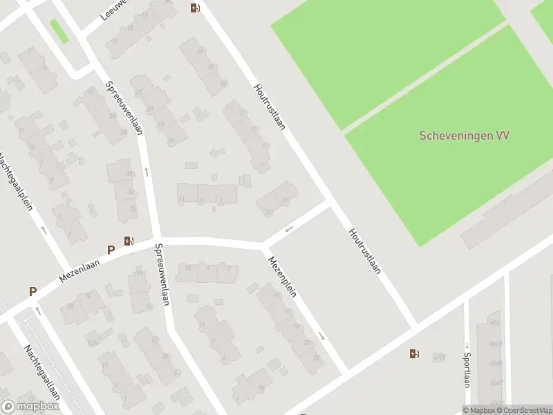 Ambulance met grote spoed naar de Mezenplein in 's-Gravenhage