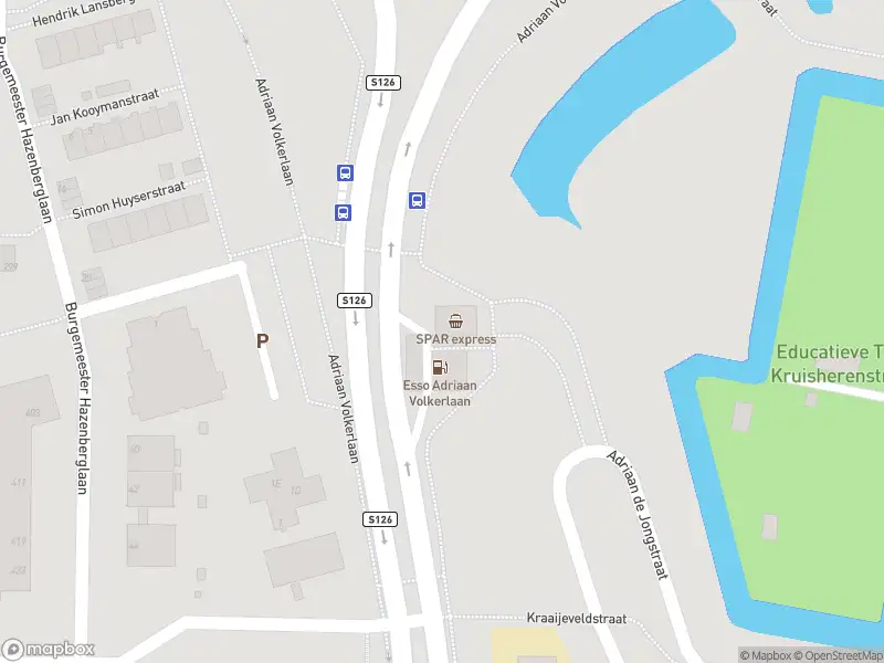 Ambulance met gepaste spoed naar de Adriaan Volkerlaan in Rotterdam