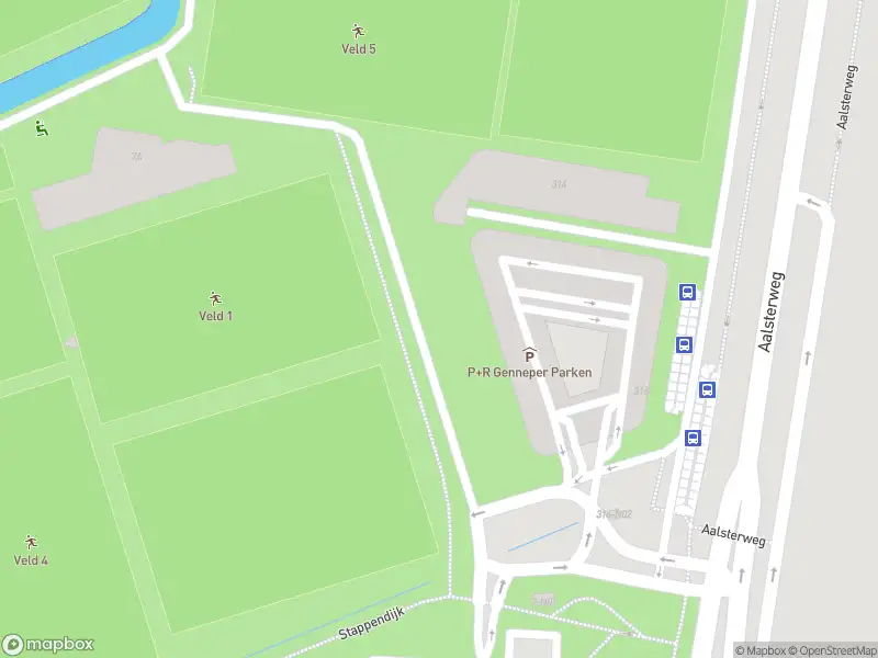 Brandweer met gepaste spoed naar de Stappendijk in Eindhoven vanwege stormschade
