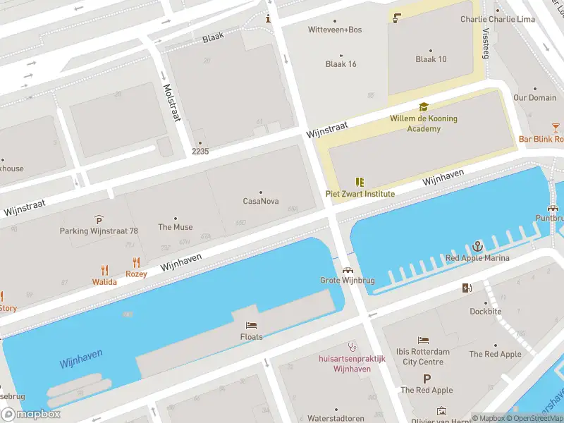 Besteld ambulance vervoer naar de Wijnhaven in Rotterdam