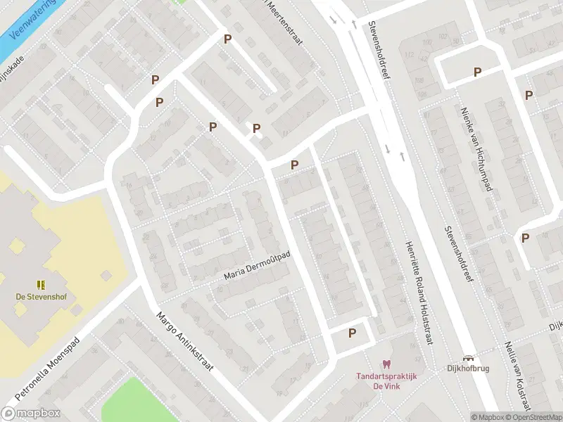 Ambulance naar de Carry van Bruggenweg in Leiden