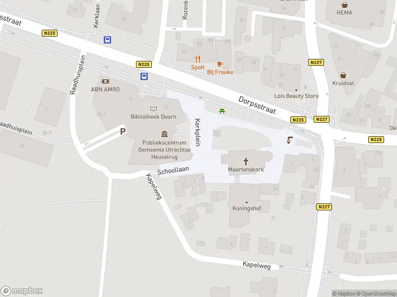 Brandweer met grote spoed naar de Kerkplein in Doorn vanwege voertuigbrand