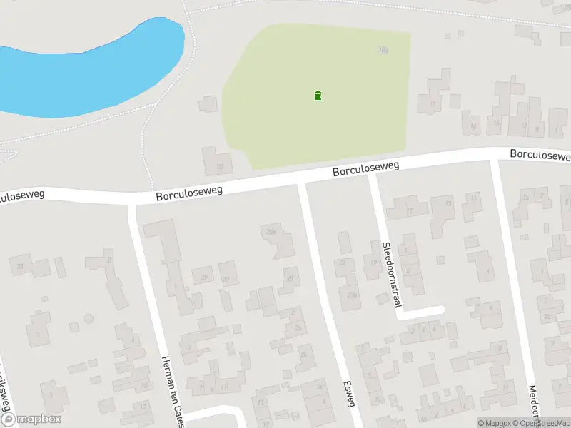 Brandweer met gepaste spoed naar de Borculoseweg in Eibergen vanwege stormschade