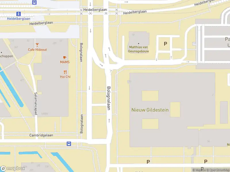 Brandweer met gepaste spoed naar de Heidelberglaan in Utrecht