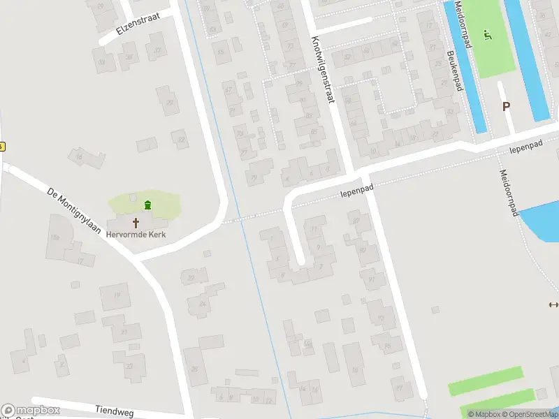 Ambulance met gepaste spoed naar de Iepenpad in Schoonhoven