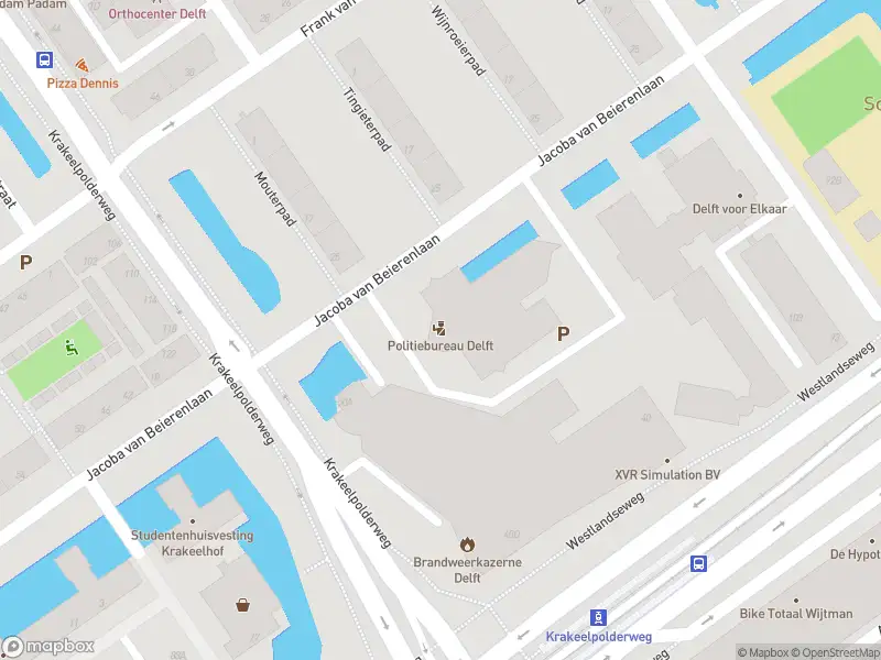 Traumahelikopter naar de Jacoba van Beierenlaan in Delft
