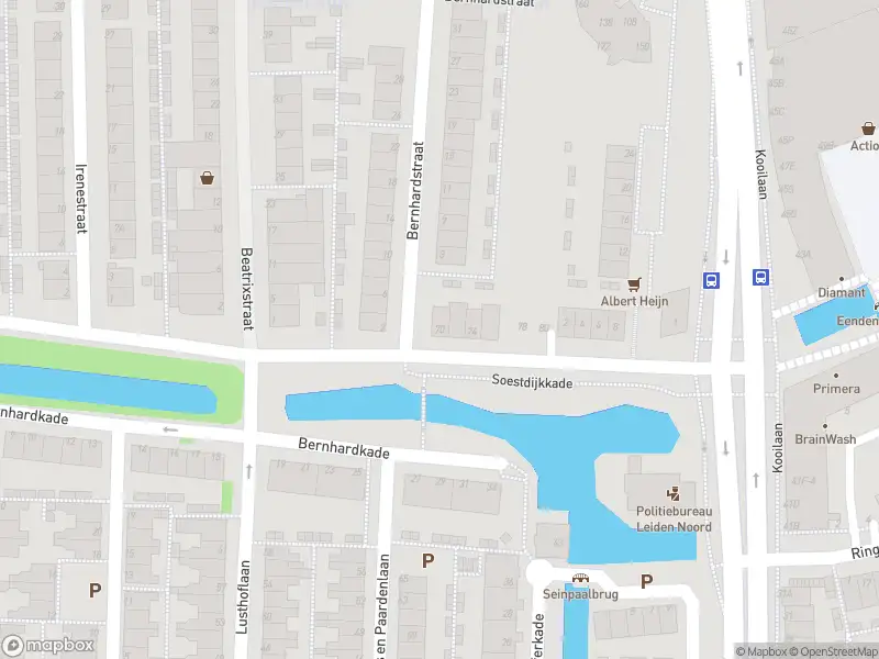 Ambulance met gepaste spoed naar de Soestdijkkade in Leiden