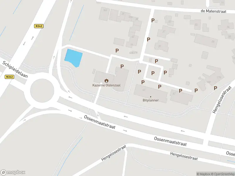 Brandweer met gepaste spoed naar de Ossenmaatstraat in Oldenzaal