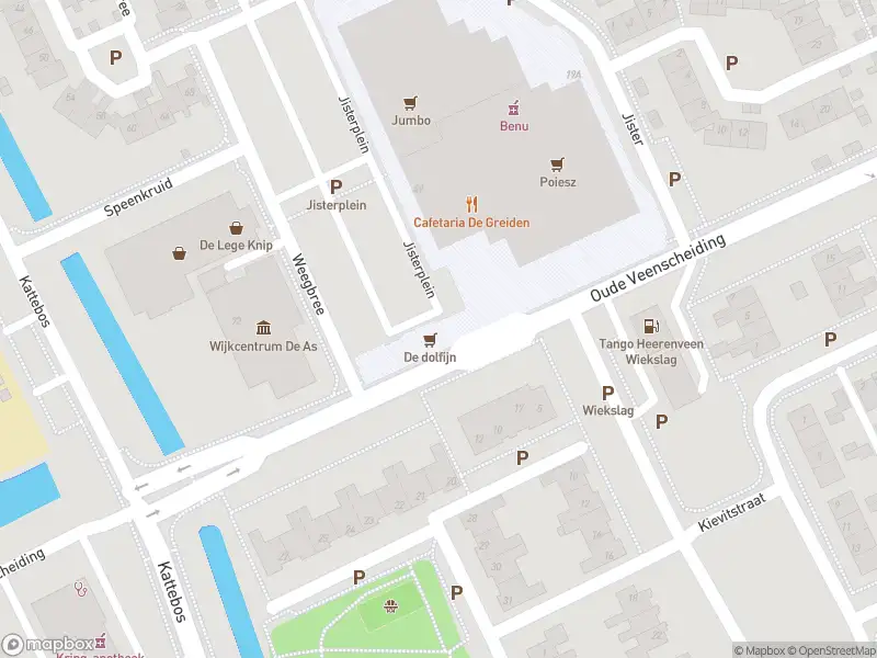 Brandweer met gepaste spoed naar de Jisterplein in Heerenveen
