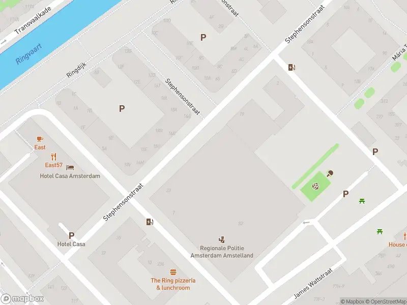 Traumahelikopter naar de Stephensonstraat in Amsterdam