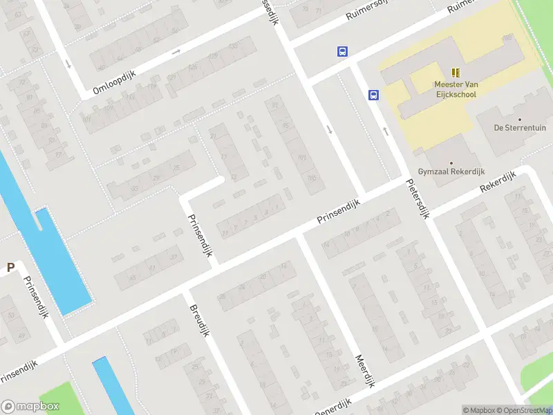 Ambulance met grote spoed naar de Prinsendijk in Rotterdam