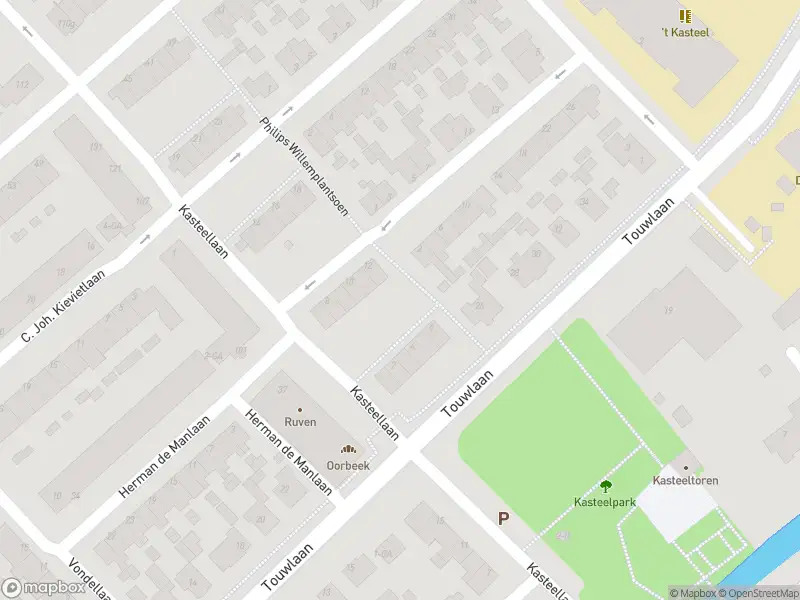 Politie naar de Touwlaan in IJsselstein vanwege aanrijding met letsel