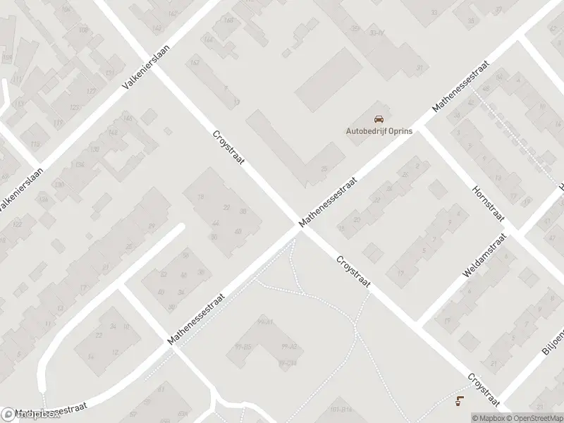 Politie naar de Croystraat in Breda
