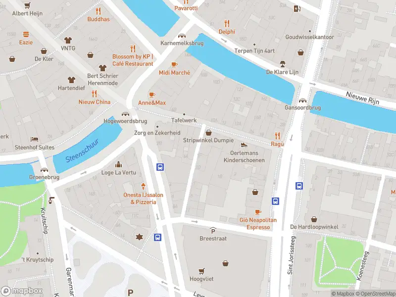 Brandweer met gepaste spoed naar de Barbarasteeg in Leiden vanwege stankoverlast