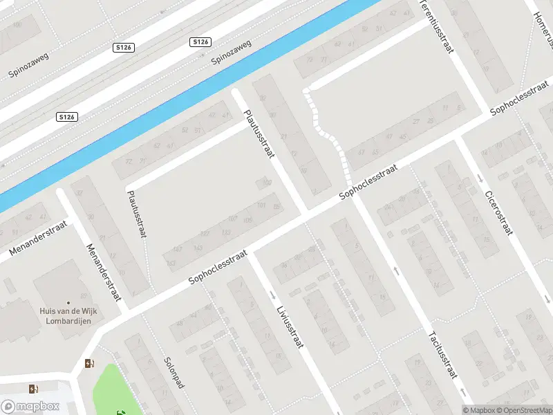 Ambulance met grote spoed naar de Sophoclesstraat in Rotterdam