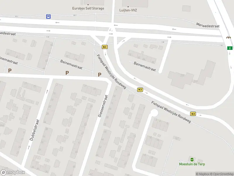 Ambulance met gepaste spoed naar de Giessenstraat in Dordrecht