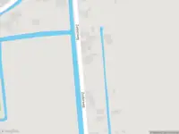 Ambulance met gepaste spoed naar de Zuiderweg in Opperdoes