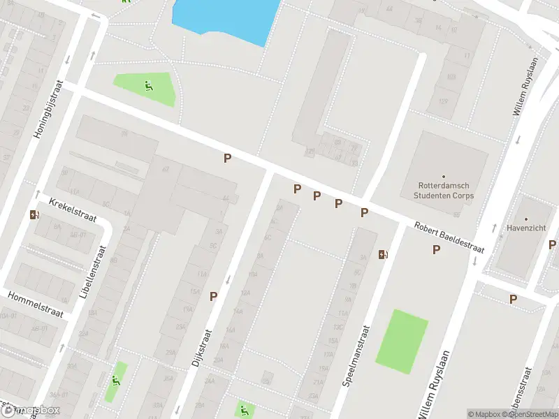 Ambulance met gepaste spoed naar de Dijkstraat in Rotterdam