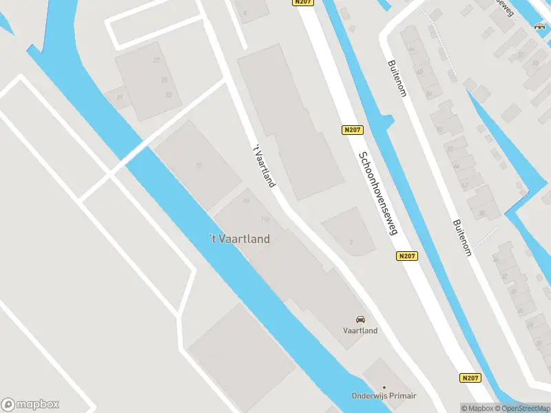 Brandweer met gepaste spoed naar de 't Vaartland in Stolwijk