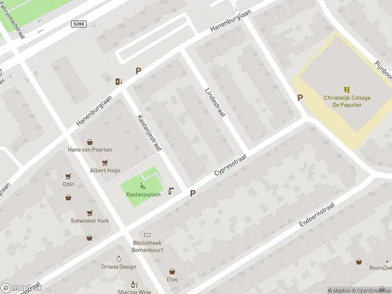Ambulance met gepaste spoed naar de Ahornstraat in 's-Gravenhage