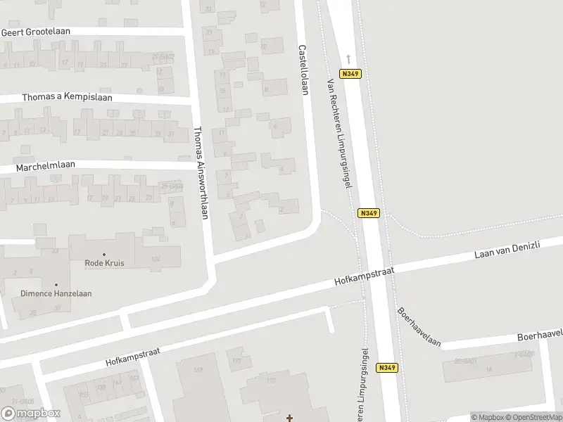 Politie naar de Castellolaan in Almelo vanwege aanrijding met letsel