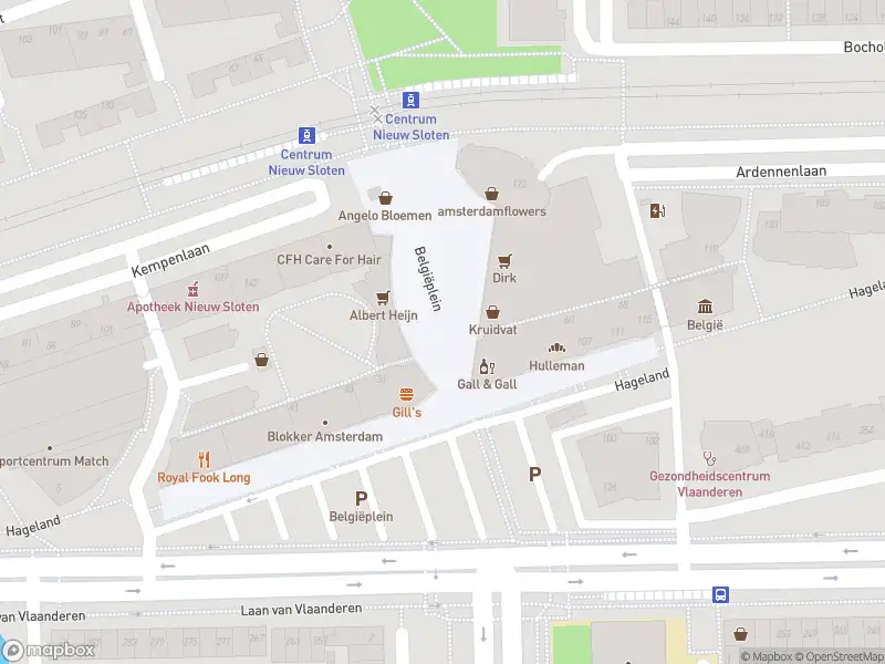 Politie met grote spoed naar de Belgiëplein in Amsterdam