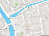 Ambulance met gepaste spoed naar de Klein Amerika in Gouda