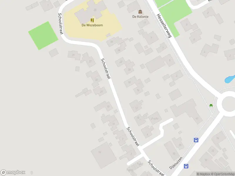 112 melding Brandweer met gepaste spoed naar de Schoolstraat in Ruinerwold