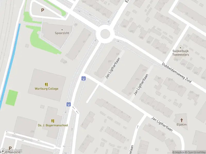 Ambulance met grote spoed naar de Jan Ligthartlaan in Dordrecht
