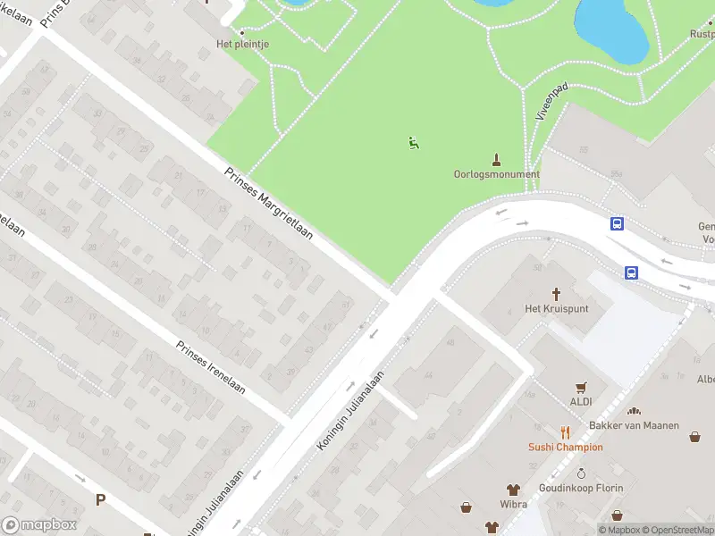 Ambulance met grote spoed naar de Koningin Wilhelminalaan in Voorschoten