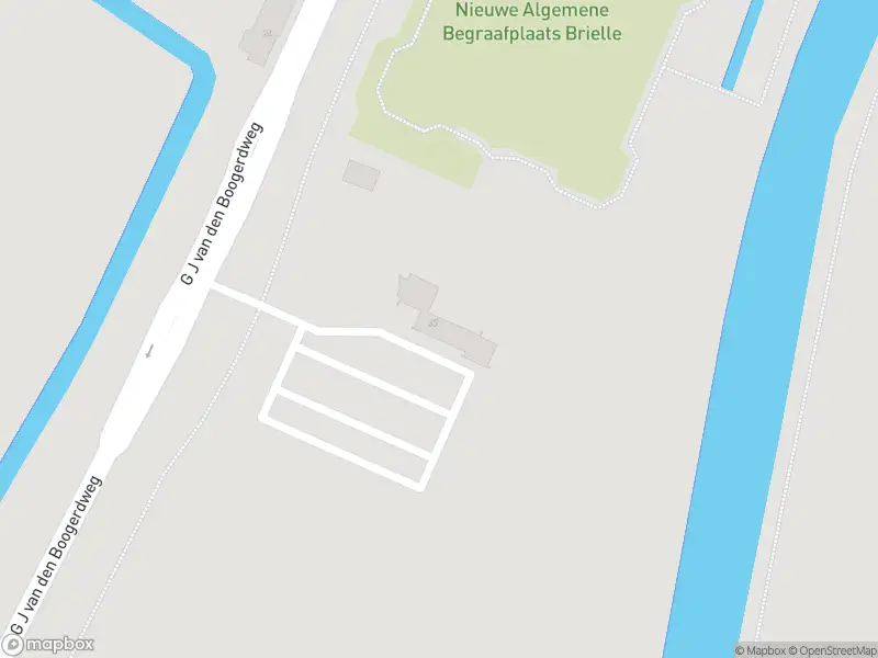 Politie naar de G J van den Boogerdweg in Brielle vanwege ongeval met letsel