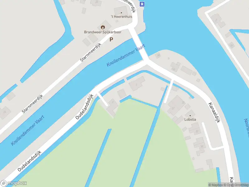 Brandweer met grote spoed naar de Oudelandsdijk in Spijkerboor vanwege gebouwbrand