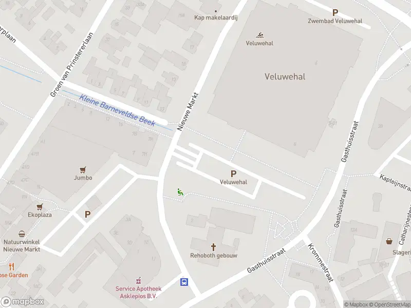 Brandweer met gepaste spoed naar de Nieuwe Markt in Barneveld