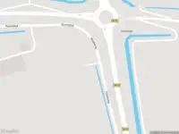 Ambulance met grote spoed naar de Staakweg in Dirksland