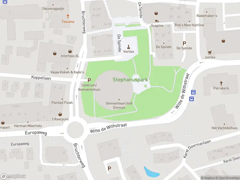 Brandweer met gepaste spoed naar de Stephanuspark in Hardenberg
