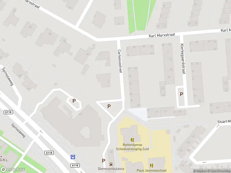 Politie naar de Cartesiusstraat in Rotterdam vanwege ongeval met letsel