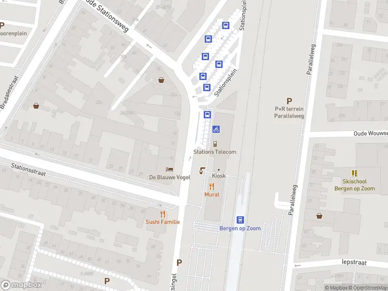 Politie met normale urgentie naar de Stationsplein in Bergen op Zoom